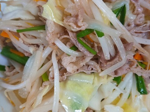 シンプル♪肉野菜炒め